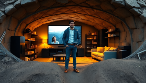 富豪的地下碉堡如何設計？