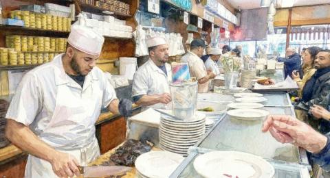 進門先拿一張紙，丟了就完蛋：這套老系統救了 4,000 人的午餐