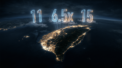 11天、6.5倍、15年：算給你看，為什麼政府最後還是得「轉彎」用核電？